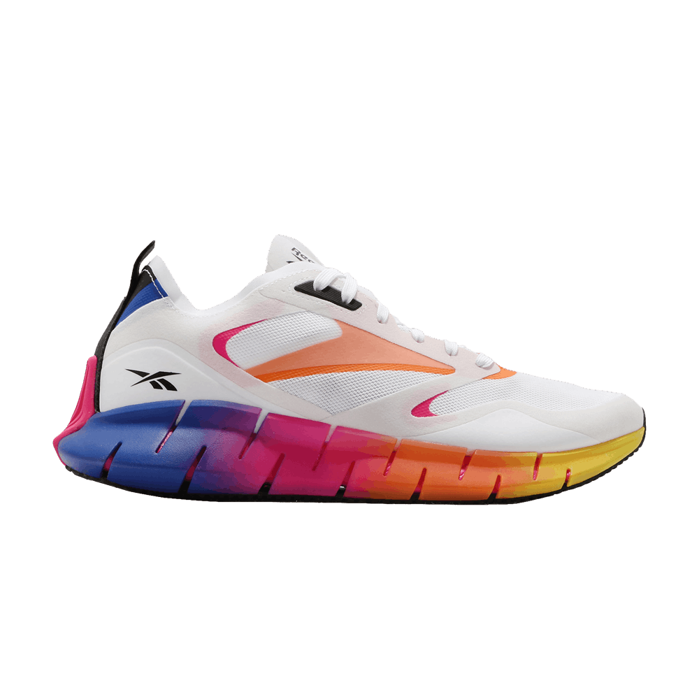 Кроссовки Reebok Zig Kinetica Horizon 'White Pink Blue Gradient'
