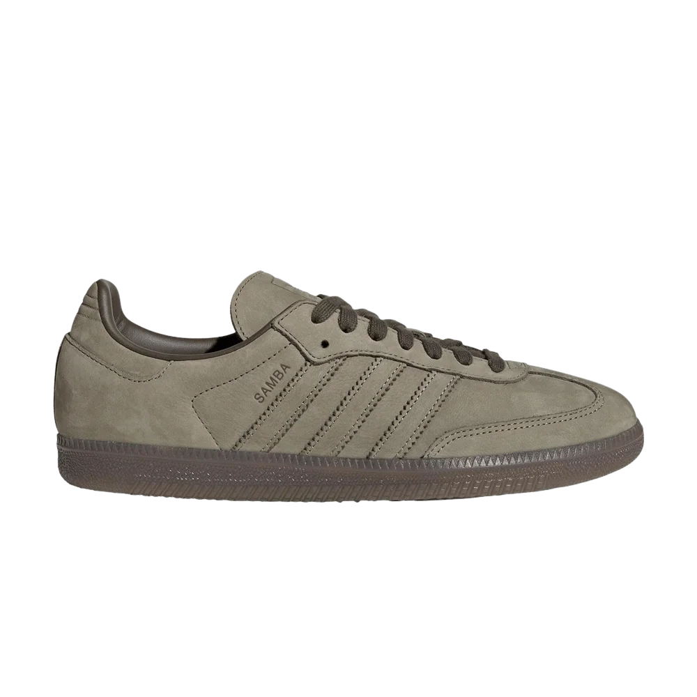 Кроссовки adidas Samba OG 'Clay Shadow Olive Gum'