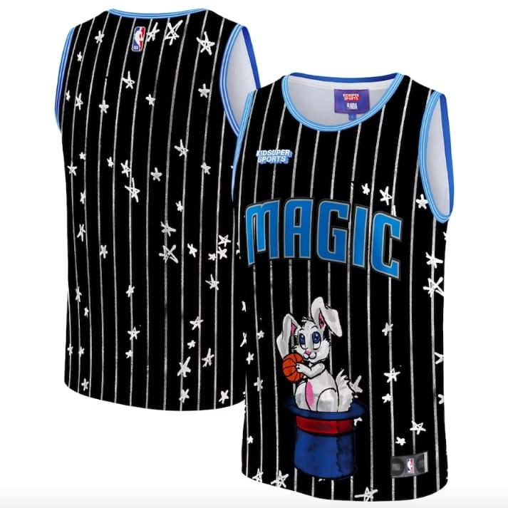 Orlando-Magic-NBA-KidSuper-Studios-by-Fanatics-Black-Jersey-3