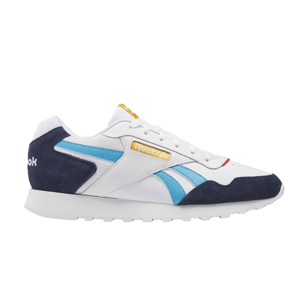 Кроссовки Reebok Glide 'White Vector Navy Radiant Aqua'
