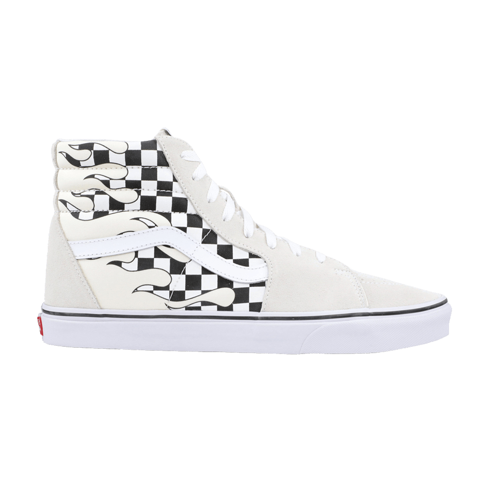 Кроссовки Vans Sk8-Hi 'Checker Flame'