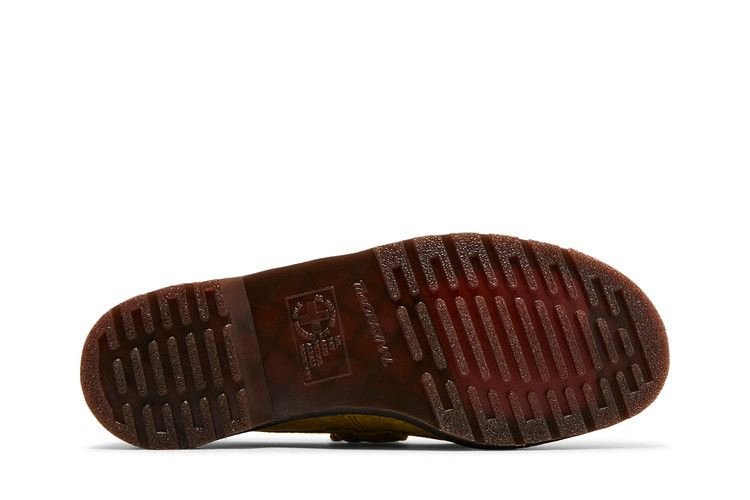Кроссовки Dr. Martens Adrian Snaffle Repello Emboss Suede Kiltie Loafer 'Moss Green'
