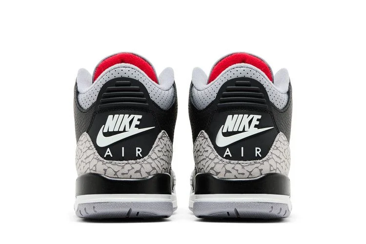 Кроссовки Air Jordan 3 Retro OG GS 'Black Cement' 2024