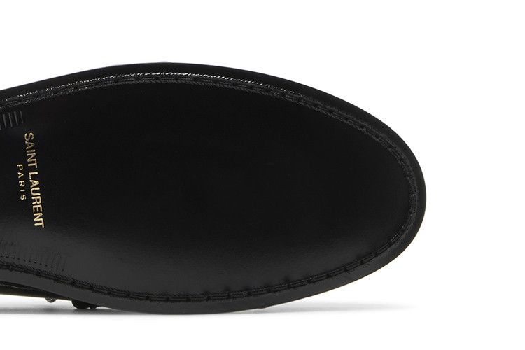 Кроссовки Saint Laurent Le Loafer Penny Slippers 'Black'