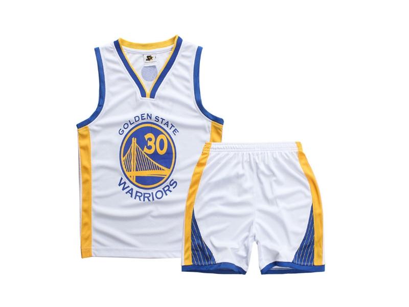 Форма детская Golden State Warriors белая