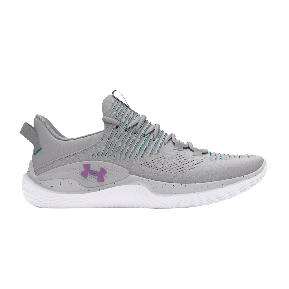Кроссовки Under Armour Wmns Flow Dynamic IntelliKnit 'Halo Grey Provence Purple'