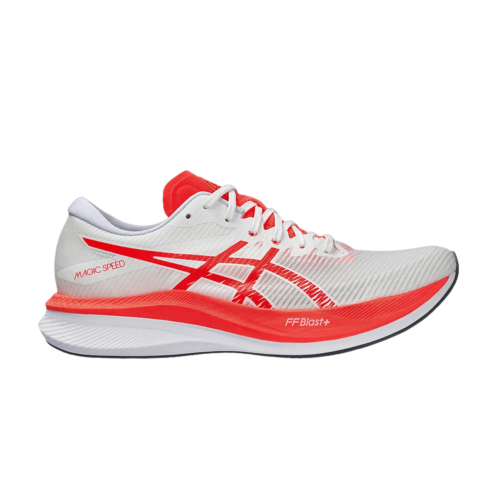 Кроссовки Asics Magic Speed 3 'White Sunrise Red'