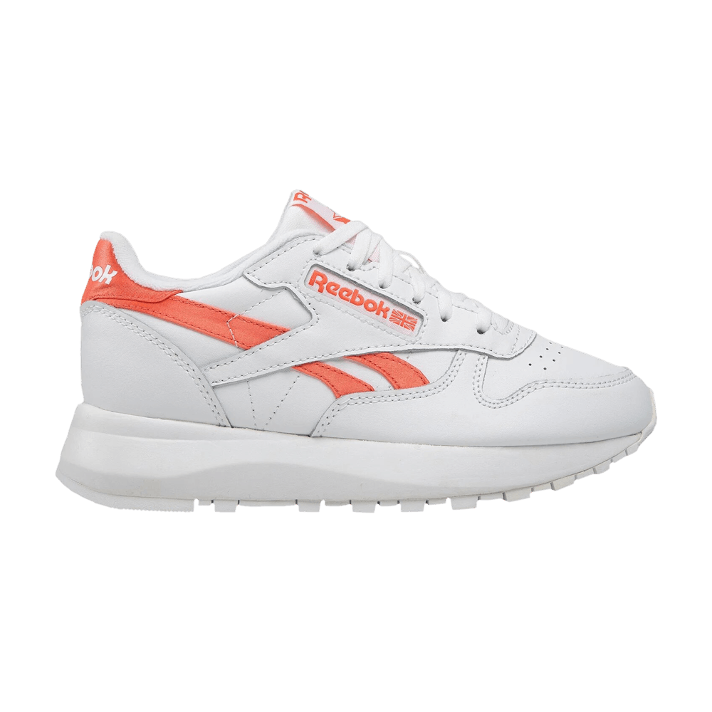 Кроссовки Reebok Wmns Classic Leather SP 'White Orange Flare'