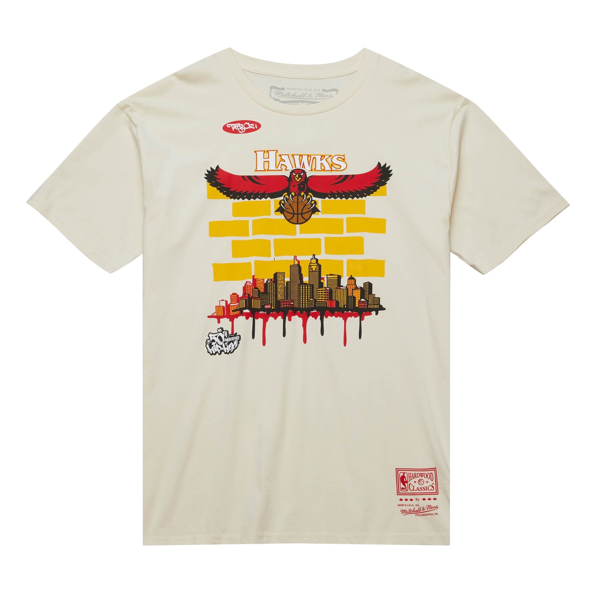 Футболка Mitchell & Ness M&N x Tats Cru City Atlanta Hawks T-Shirt