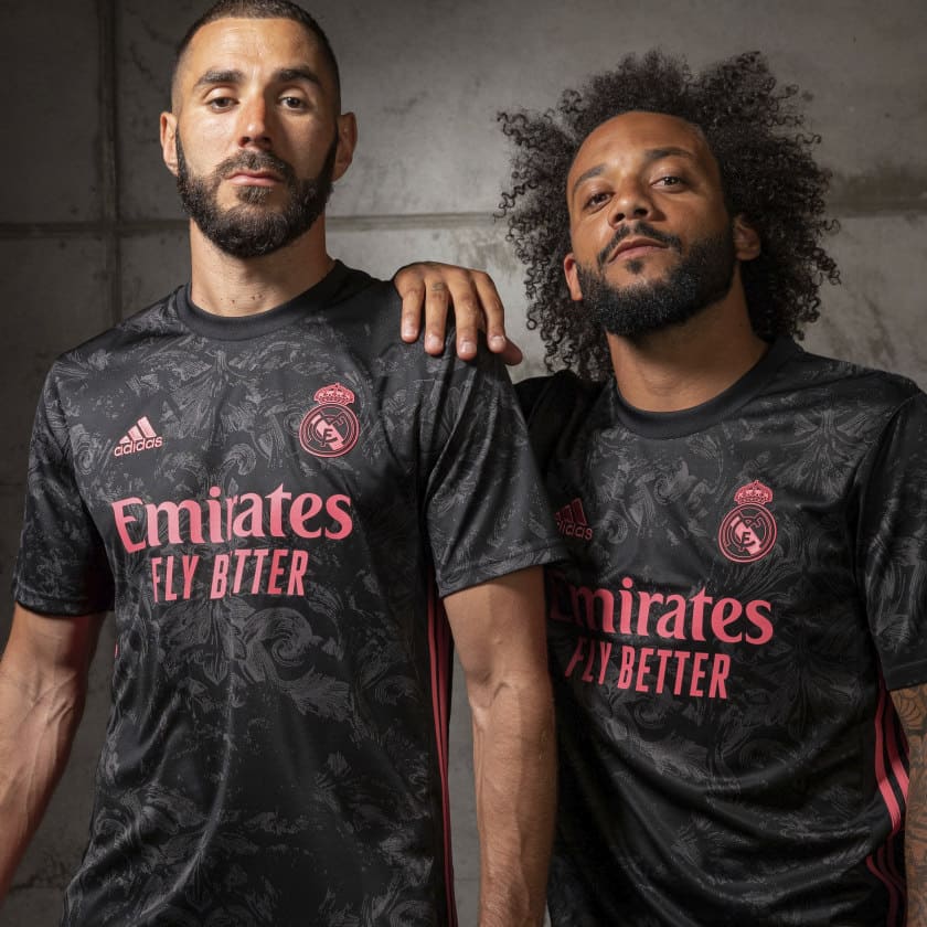 Футболка adidas Real Madrid Third Authentic Shirt 20/21 Jersey Black