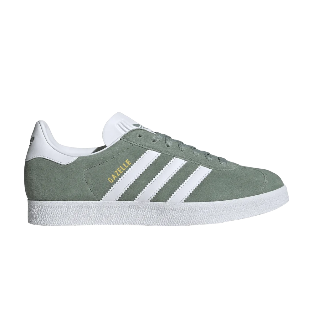 Krossovki-adidas-Gazelle-Silver-Green