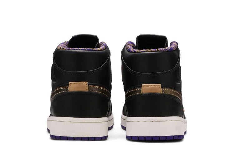 Кроссовки Air Jordan 1 Mid Noveau 'BHM'