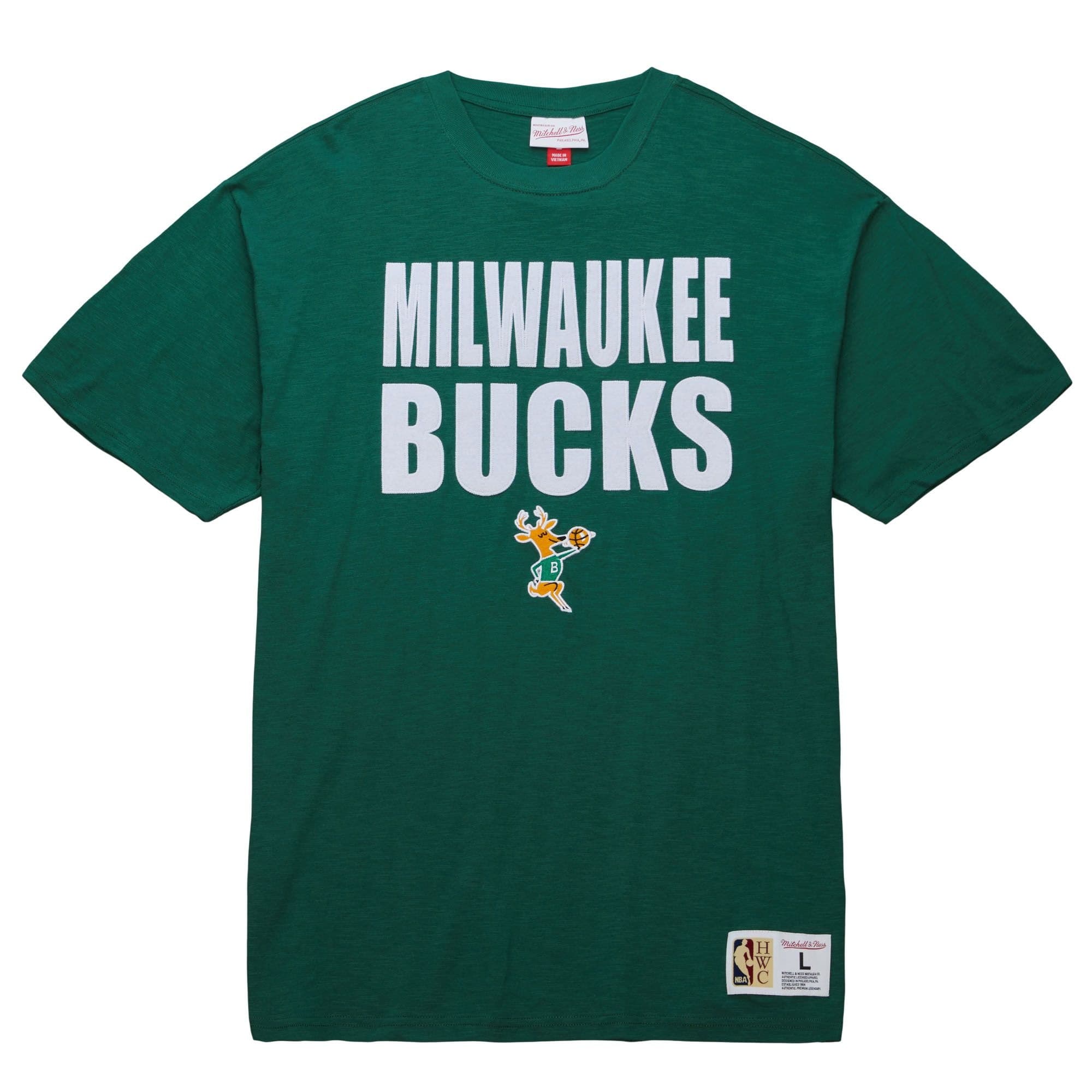 Футболка Mitchell & Ness Legendary Slub SS Tee Milwaukee Bucks