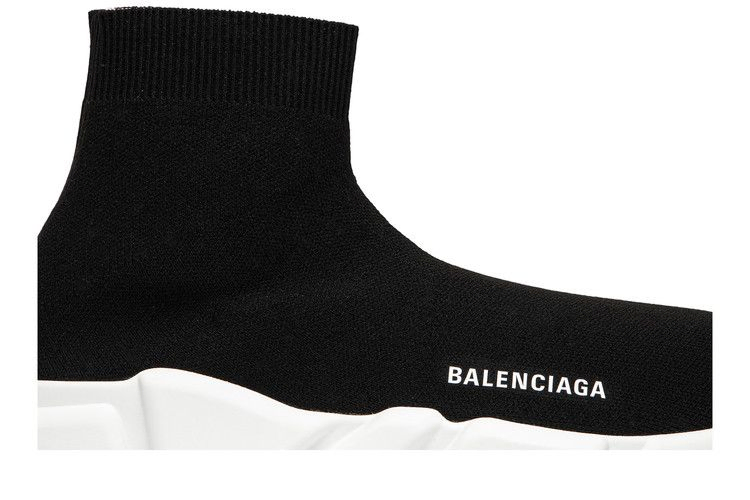 Кроссовки Balenciaga Speed Sneaker 'Black White' 2018