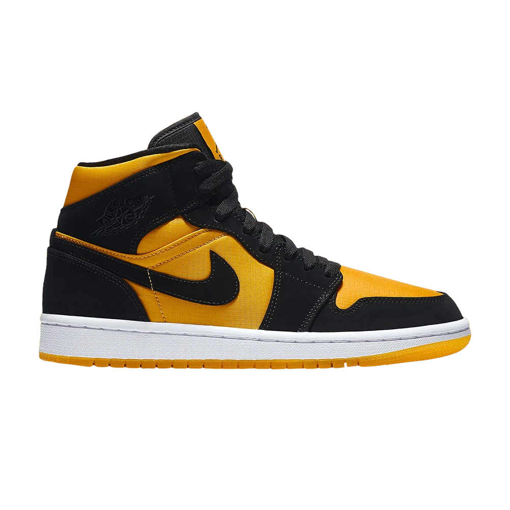 Krossovki-Air-Jordan-1-Mid-Black-Gold
