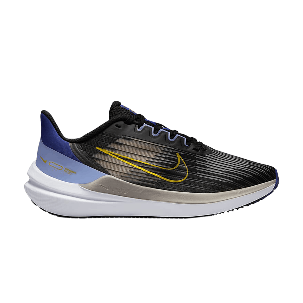 Кроссовки Nike Wmns Air Winflo 9 'Black Lapis Yellow'