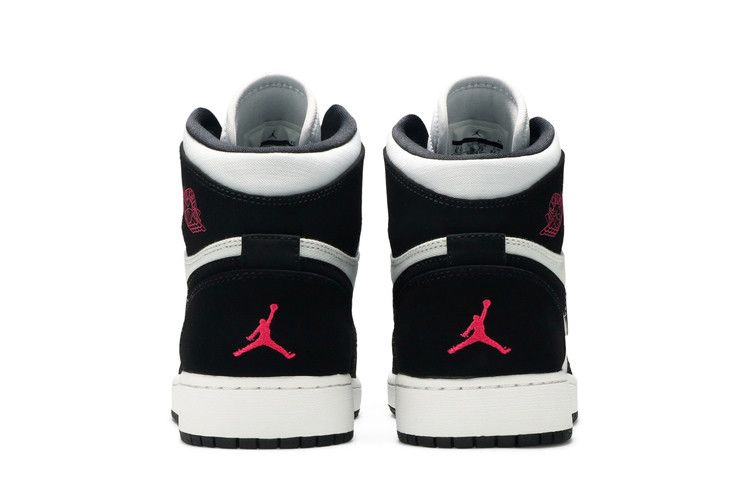 Кроссовки Air Jordan 1 Retro High GS 'Pure Platinum Black Pink'