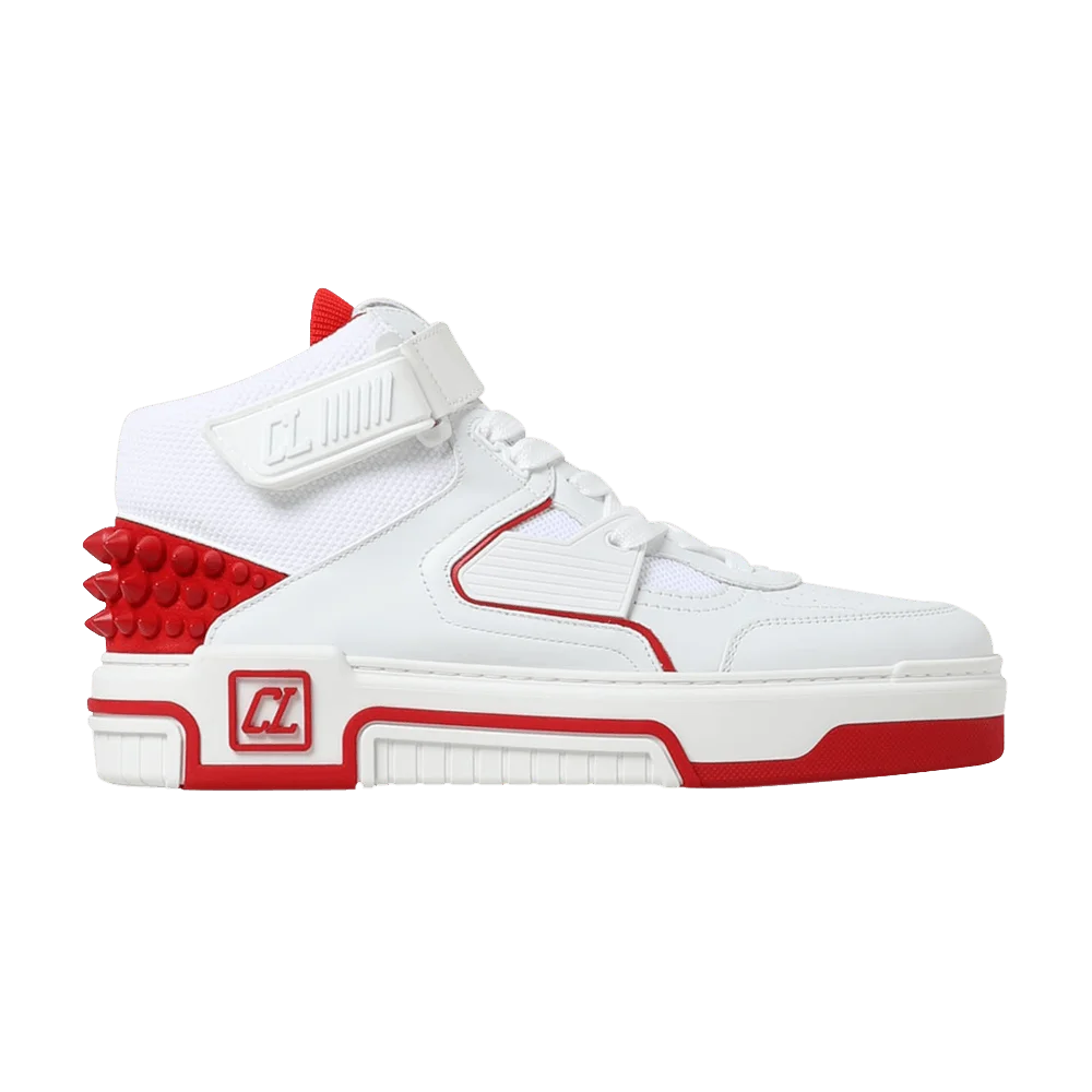 Кроссовки Christian Louboutin Astroloubi Mid 'White Red'