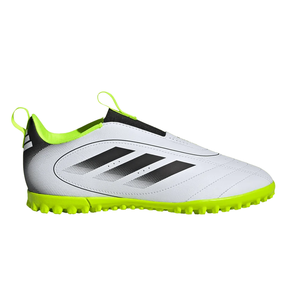 Krossovki-Adidas-Goletto-9-Laceless-Turf-K-White-Black-Lucid-Lemon