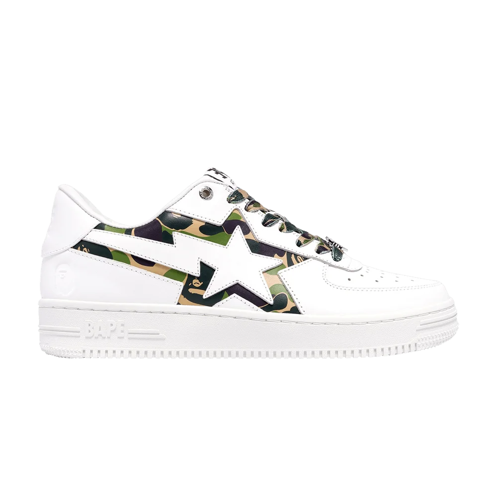 Krossovki-Wmns-Bapesta-Icon-ABC-Camo-Green