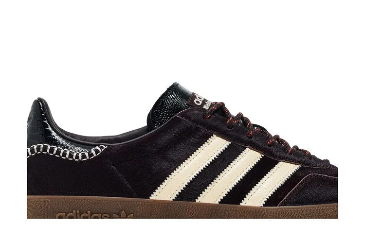 Кроссовки Wales Bonner x adidas Gazelle Pony 'Auco White Core Black'