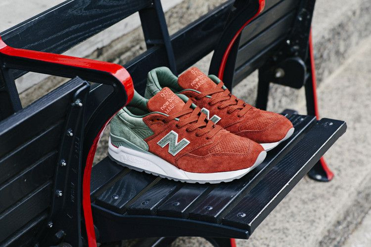 Кроссовки Concepts x New Balance 998 Made in USA 'Boston City Rivalry'