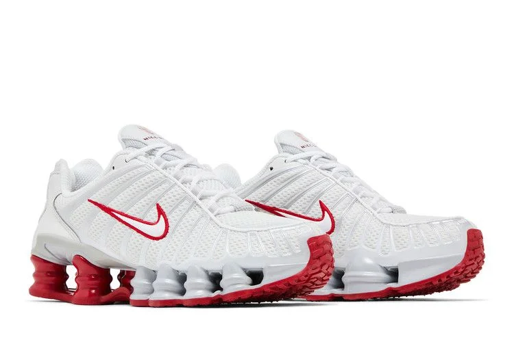 Krossovki-Nike-Wmns-Shox-TL-Platinum-Tint-Gym-Red-7