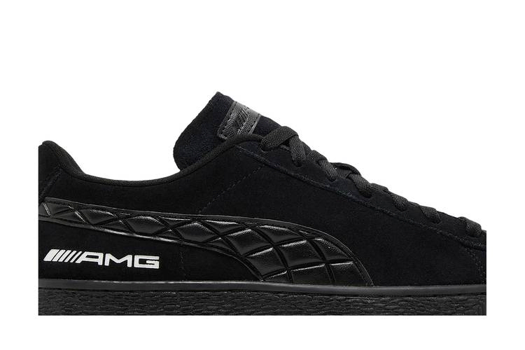 Кроссовки Mercedes-AMG Petronas F1 x Puma Suede 'Black Light Mint'