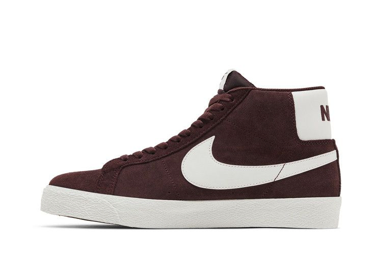 Кроссовки Nike Zoom Blazer Mid SB 'Burgundy Crush'