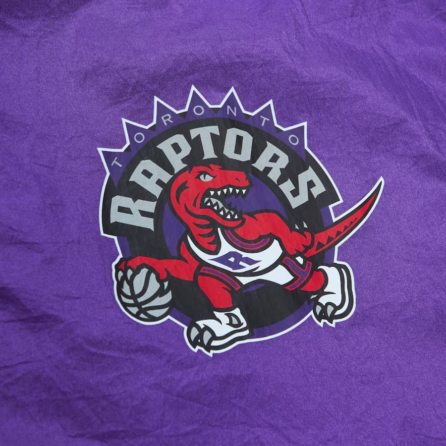Анорак Mitchell & Ness Purple Toronto Raptors Team 2.0 Anorak Quarter-Zip Windbreaker Jacket