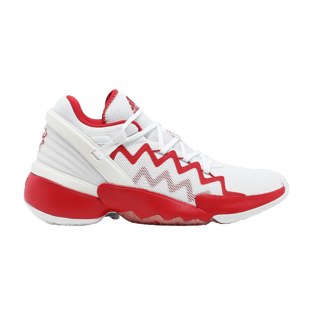Кроссовки Adidas D.O.N. Issue #2 'White Scarlet'