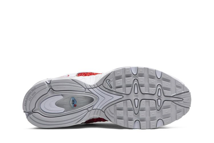 Кроссовки Supreme x Nike Air Max Tailwind 4 'University Red'
