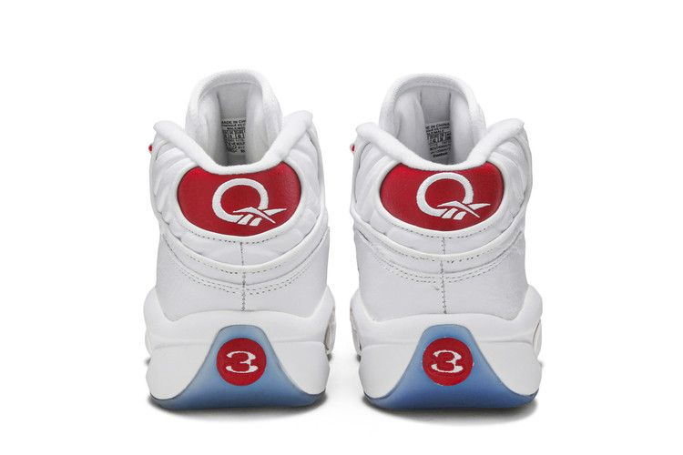 Кроссовки Reebok Question Mid 'White Pearlized Red' 2016