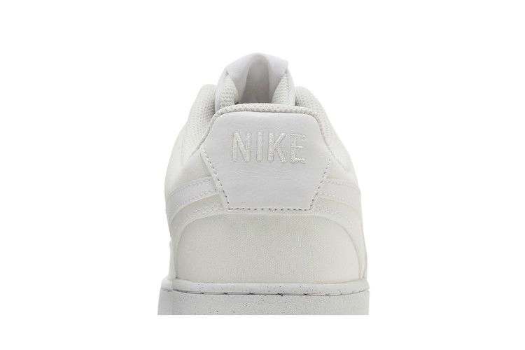 Nike Court Vision Low Canvas Next Nature 'Triple White'