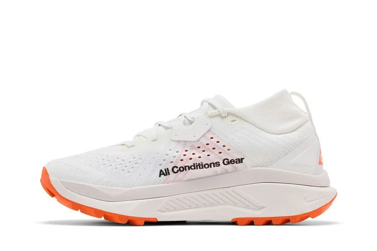 Кроссовки Nike ZoomX ACG Zegama 'Summit White Safety Orange Black'
