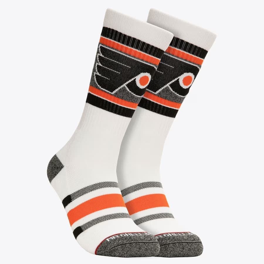 Спортивные носки Mitchell & Ness Philadelphia Flyers Power Play Crew Socks