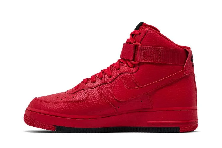 Кроссовки Nike Air Force 1 High 'University Red Black'