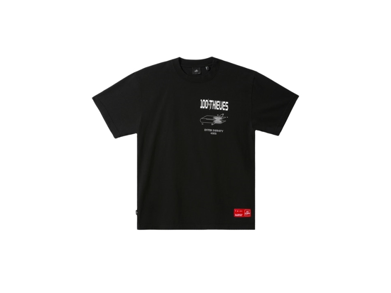 Футболка 100 Thieves Enter Infinity T-shirt Black