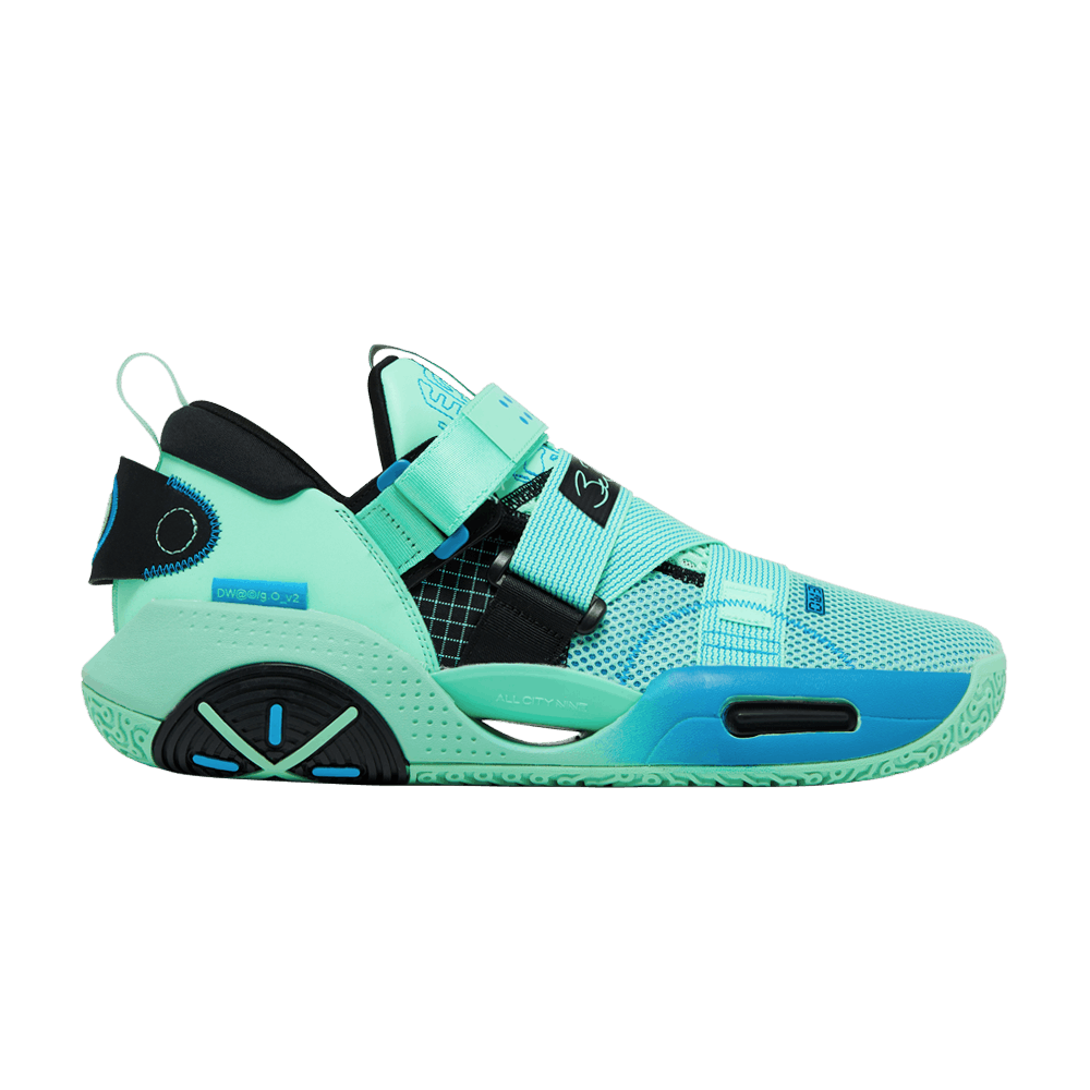 Кроссовки Li-Ning Wade All City 9 V2 'Neon Azure Green'