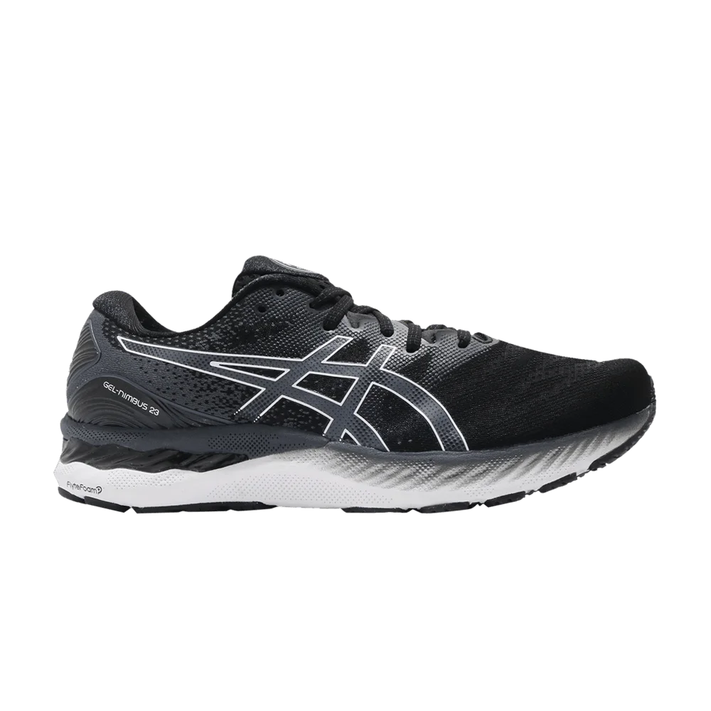 Кроссовки Asics Gel Nimbus 23 2E Wide 'Black White'