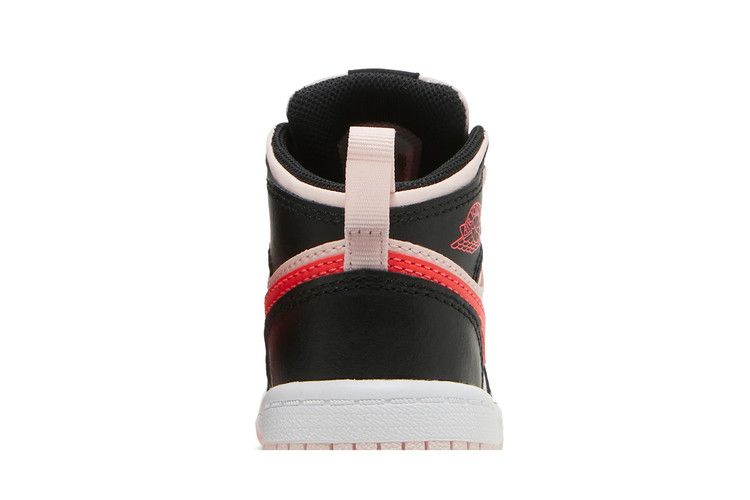 Кроссовки Air Jordan 1 Mid TD 'Black Pink Crimson'