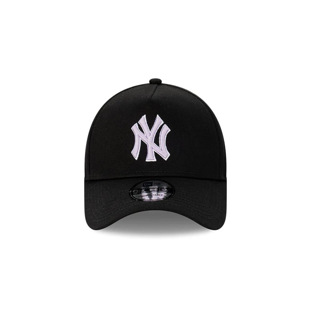 Бейсболка New Era New York Yankees Lilac 9FORTY A-Frame MLB Snapback Hat