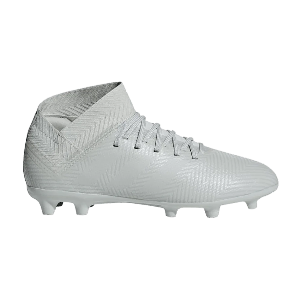 Кроссовки Adidas Nemeziz 18.3 FG J 'Ash Silver'