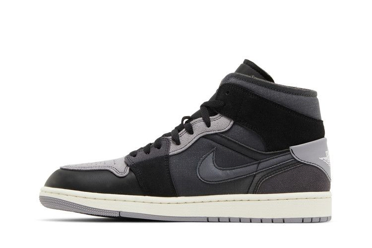 Кроссовки Air Jordan 1 Mid SE Craft 'Inside Out - Black'