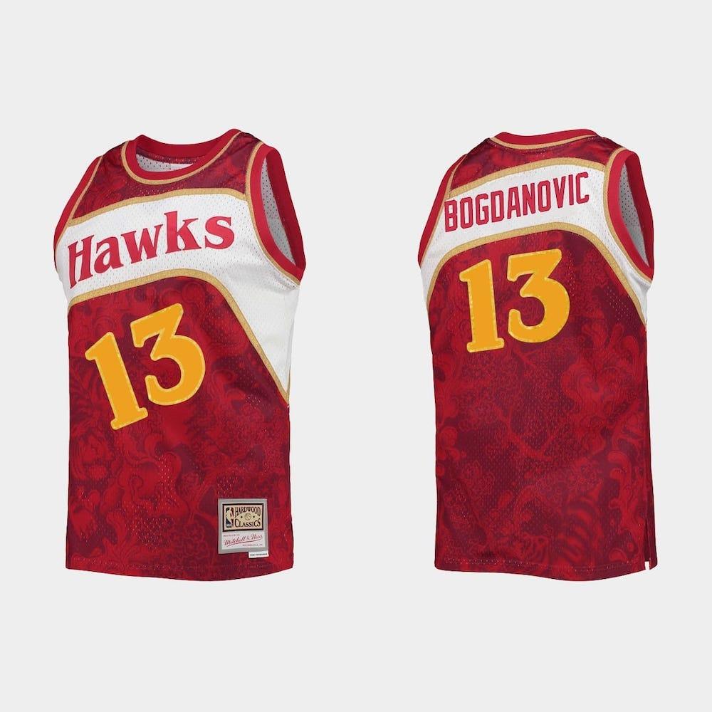 Atlanta-Hawks-13-Bogdan-Bogdanovic-Lunar-New-Year-Limited-Red-Jersey