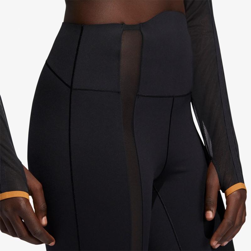 Тайтсы adidas Ivy Park Mesh Panel Tights Black