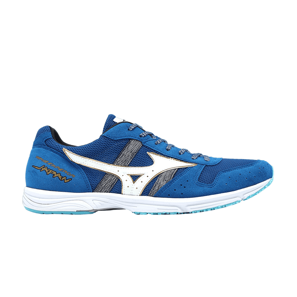 Кроссовки Mizuno Wave Emperor Japan 4 'Blue White'
