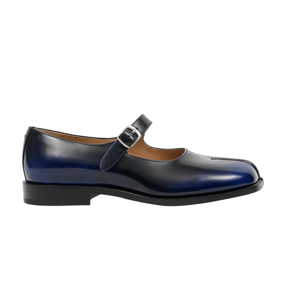 Krossovki-Maison-Margiela-Maison-Margeila-Wmns-Tabi-Mary-Jane-Loafer-Pop-Blue-Black