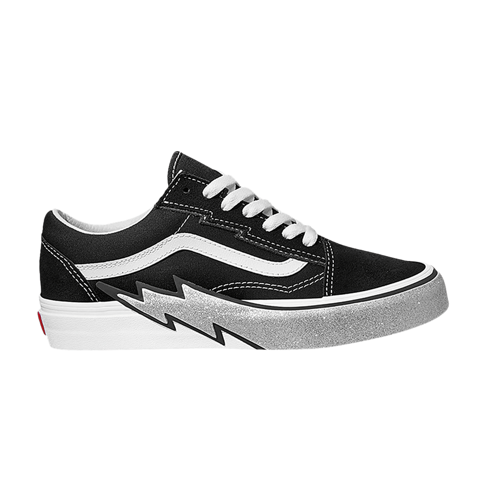 Vans Old Skool 'Bolt - Glitter Sidewall Black'