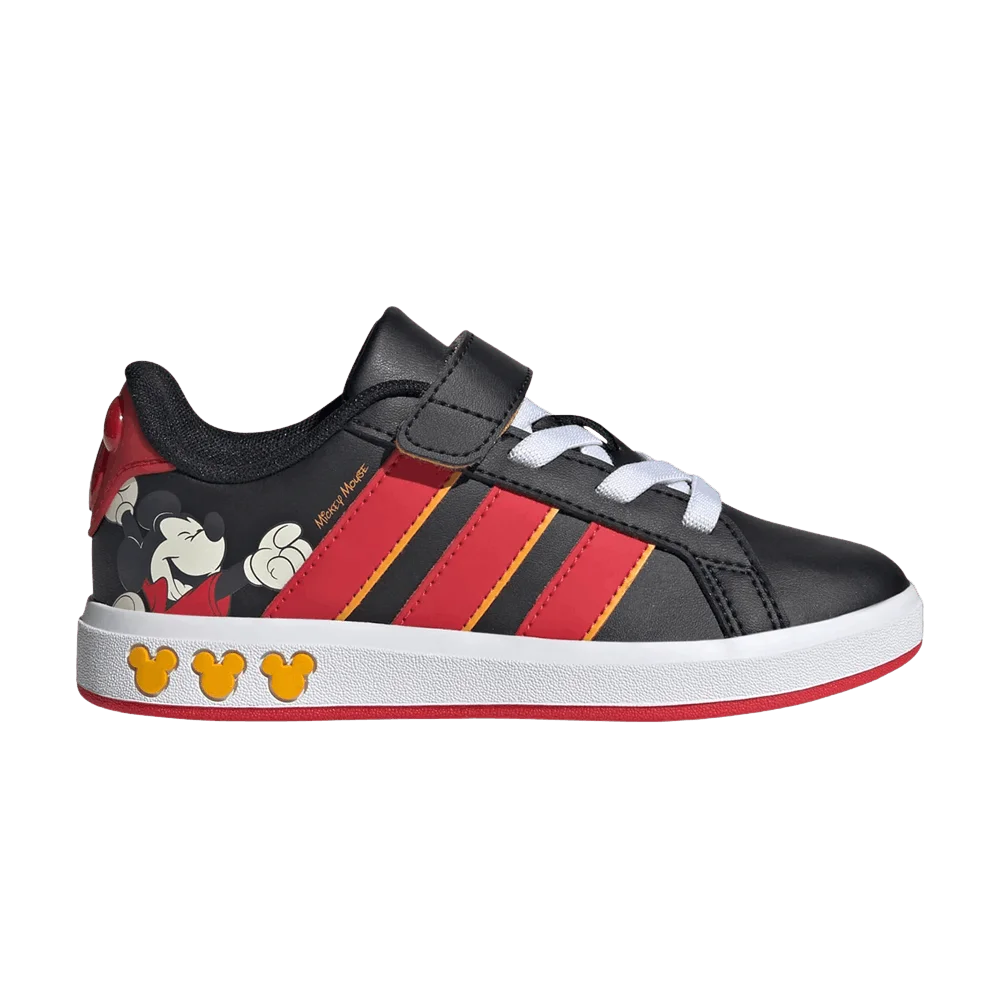 Krossovki-Disney-Mickey-Mouse-x-adidas-Grand-Court-Little-Kid-Core-Black-Pure-Ruby